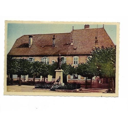 Carte Postale Ronchamp Place Jean Lagelée 1946 Haute Saone