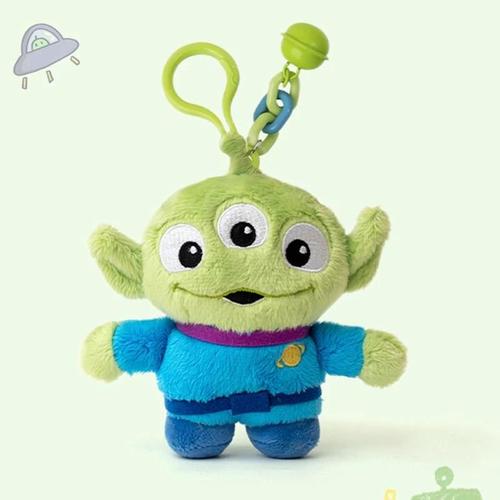 11cm Alien Disney-Petits Pendentifs Donald Duck Pour Enfants, Jouets Peluche, Dessin Animé Mignon, Anneau Pour Sac À Dos, Cadeaux De Noël