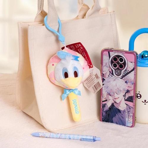 11cm Donald Duck Disney-Petits Pendentifs Donald Duck Pour Enfants, Jouets Peluche, Dessin Animé Mignon, Anneau Pour Sac À Dos, Cadeaux De Noël