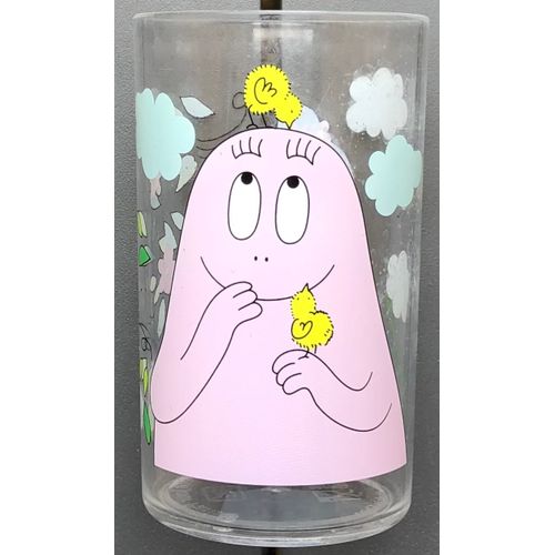 Gobelet Barbapapa Petit Jour, Dessin Animé, Figurine, Verre