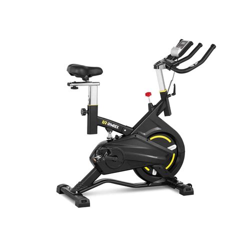 Vélo D'intérieur - Roue D'inertie De 13 Kg - Supporte Jusqu'à 100 Kg - Lcd Avec Amortisseur De Chocs Fitness Musculation Sport Helloshop26 14_0007919