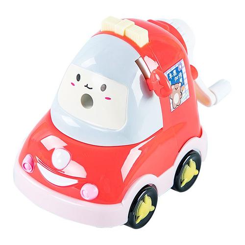 Voiture De Police De Couleur Rouge Taille-Crayon Manuel D'astronaute De Dessin Animé, Joli Aiguisoir Mécanique Kawaii, Fournitures Scolaires, Papeterie Pour Enfants, Cadeau