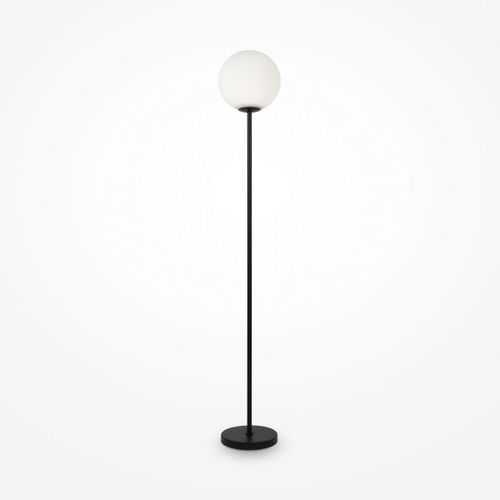 Maytoni Ring Lampadaire Moderne Noir E27