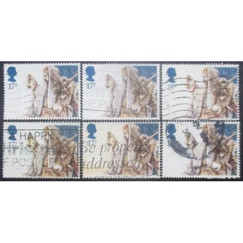 Royaume-Uni N°1164 X 6 Oblitéré