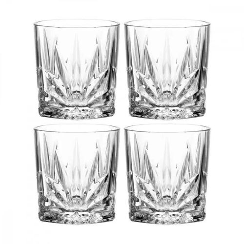 Lot De 4 Verres À Whisky 220ml - Leonardo - Transparent -