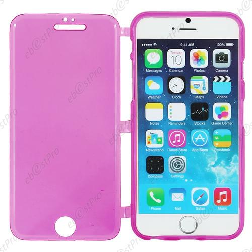 Ebeststar ® Pour Apple Iphone 6 Écran 4.7" - Film + Housse Etui Coque Portefeuille Livre Silicone Gel, Couleur Violet