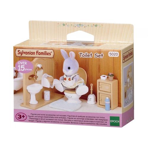 Sylvanian Families - L'ensemble Toilettes