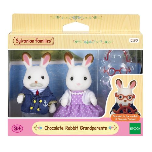Les Familles Les Grands-Parents Lapin Chocolat