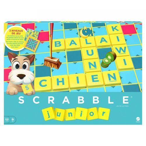 Scrabble Mattel Games - Scrabble Junior - Jeu De Société - 6 Ans Et +