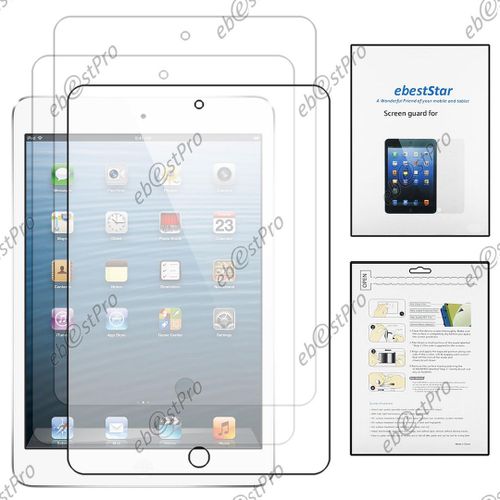 Ebeststar ® Pour Apple Ipad Mini Retina / Ipad Mini 2 / Ipad Mini (Wi-Fi, 3g, Cellular ...) Lot X3 Protection Film D'écran Anti Rayures Anti Traces