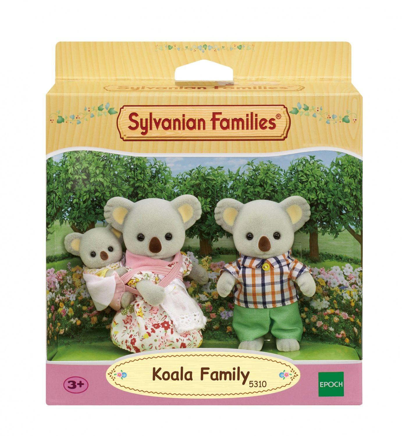 3 Figurines Famille Panda Roux Sylvanian Families - Figurine pour enfant -  Achat & prix