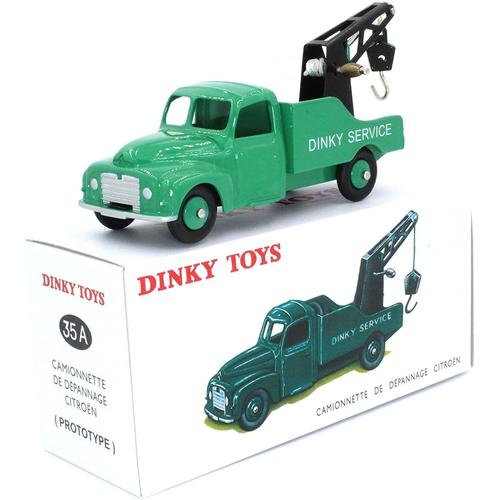 Dinky Toys 35a - Citroen Camionette Dépannage, Prototype, Vert 1:43 - Atlas-Dinky Toys