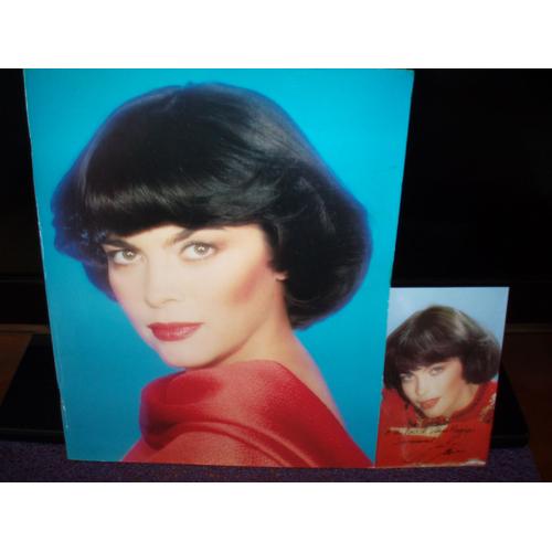 Mireille Mathieu / Programme De Spectacle De 1986 Avec Photo Dedicacee . Palais Des Congres