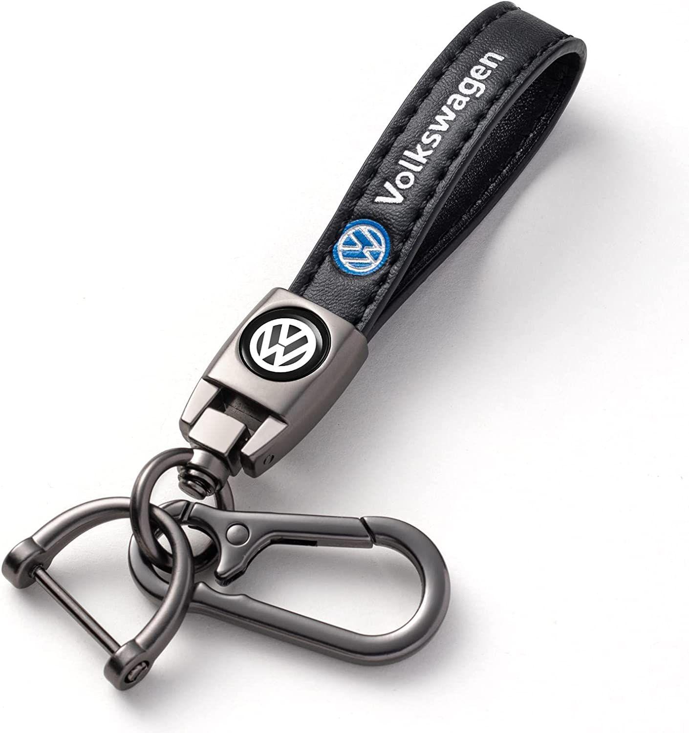 Porte Clé Volkswagen Golf en Cuir Noir – Porte-Clé-Voiture-Moto.fr