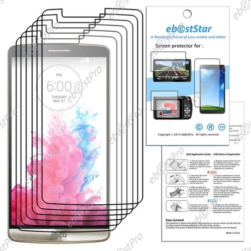 Ebeststar ® Pour Lg G3 D855 Lot X6 Protection Film D'écran Anti Rayures Anti Traces