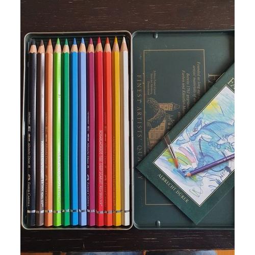 Faber-Castell Boîte De 12 Crayons De Couleur Aquarellable A Dürer