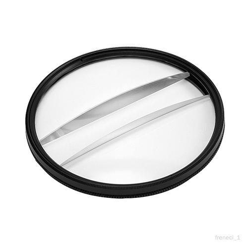 Filtres à Double Objectif En Verre 77mm Filtres pour Appareil Photo Accessoires Miroir Flou de Premier Images En Couleurs Répétées Filtres à Effe