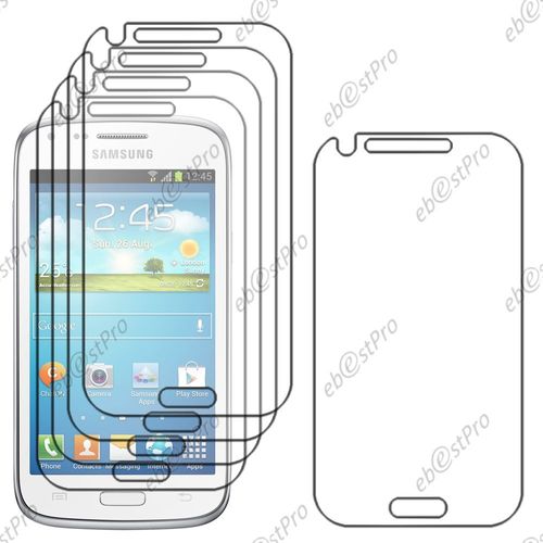 Ebeststar ® Pour Samsung Galaxy Core I8260 / I8262 Lot X5 Protection Film D'écran Anti Rayures Anti Traces