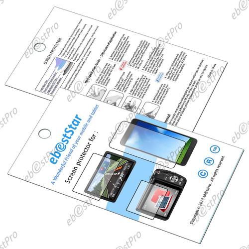 Ebeststar ® Lot X6 Film Protecteur D'écran Transparent Pour Samsung Galaxy S2 I9100