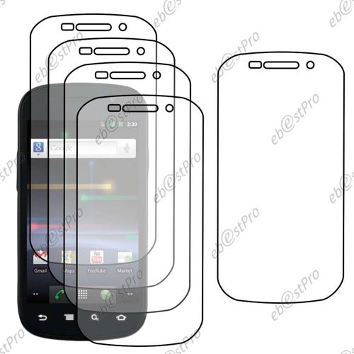 Ebeststar ® Lot X5 Protection Film D'écran Anti Rayures Anti Traces Pour Samsung Google Nexus S I9020