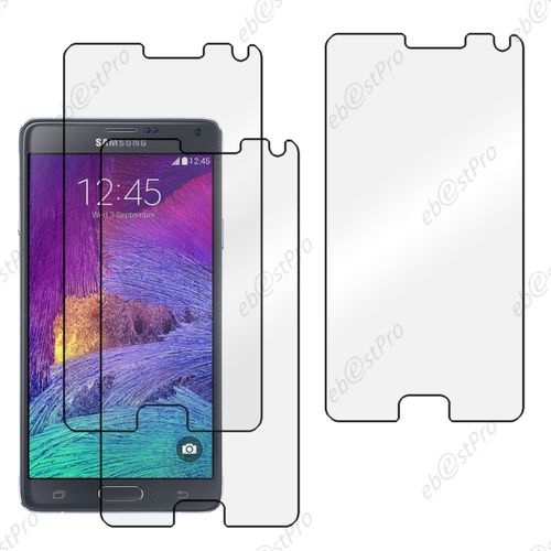 Ebeststar ® Lot X3 Film Protection D'écran Anti Rayures Protecteur Transparent Pour Samsung Galaxy Note 4 N910f