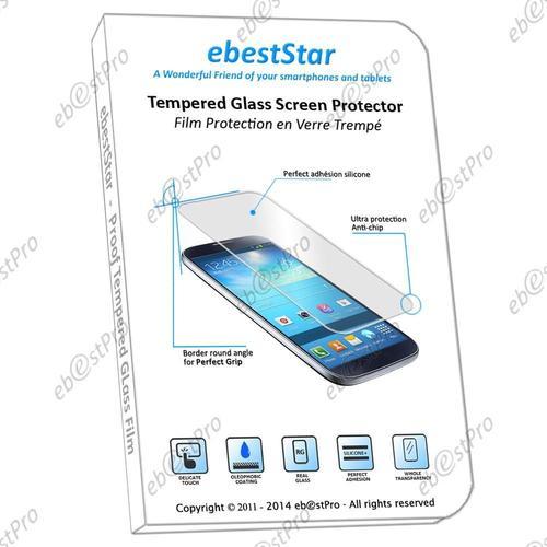 Ebeststar ® Pour Samsung Galaxy Note 4 N910f Film Protection En Verre Trempé (Tempered Glass), Vitre Protecteur Anti Casse, Anti-Rayure, Anti Choc