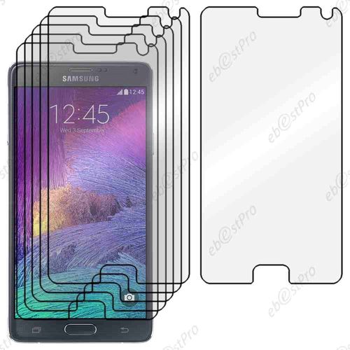 Ebeststar ® Pour Samsung Galaxy Note 4 N910f Lot X6 Protection Film D'écran Anti Rayures Anti Traces