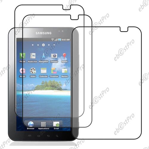 Ebeststar ® Lot X3 Film Protection D'écran Anti Rayures Protecteur Transparent Pour Samsung Galaxy Tab P1000, P1010