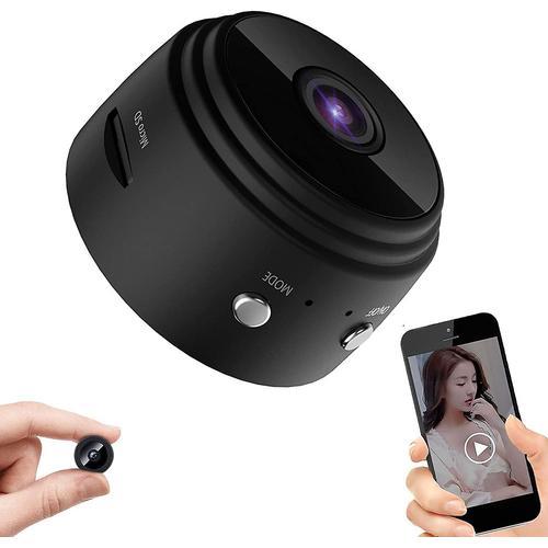 Mini Caméra Espion Cachée 1080p Hd Petite Caméra Espion Surveillance de Sécurité Domestique Sans Fil