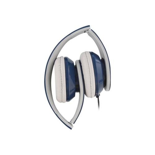 T'nB STREAM - Écouteurs - sur-oreille - filaire - jack 3,5mm - gris, bleu