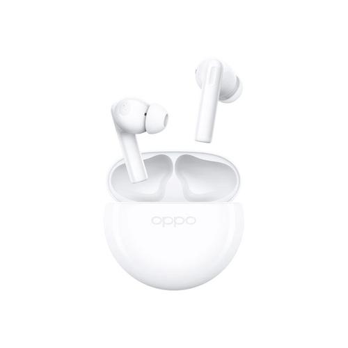 OPPO Enco Buds 2 - Écouteurs sans fil avec micro - intra-auriculaire - Bluetooth - Suppresseur de bruit actif - clair de lune
