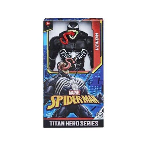 Figurine Deluxe Spider-Man : Venon 30 Cm - Super Heros - Personnage Articulé Dc - Jouet Spiderman - Set Garçon - +1 Carte Tigre