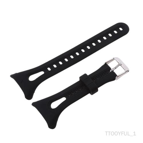 Bracelet De Montre De Bracelet En Silicone De Sport Pour Forerunner 10/15 - Noir