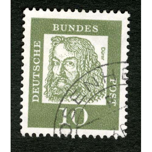 Timbre Oblitéré Deutsche Bundes Post, Durer, 10