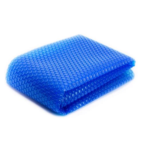 Linxor - Bâche à bulles carrée 1,22m x 1,22m pour piscine - 180 Microns - Bleu