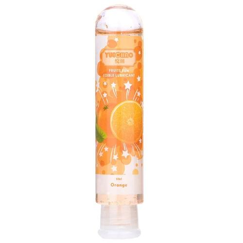 Orange - Lubrifiant Comestible À Saveur Fruité En Silicone, Huile Lubrifiante Pour Sexe Anal, Vaginal, Oral, Jouet Sexuel, Produits Pour Adultes, Gel De Massage, 80ml