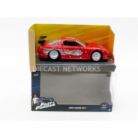 Jada Toys 1/32 98377r Mazda Rx-7 - Dom Fast And Furious Diecast Modelcar-Jada Toys