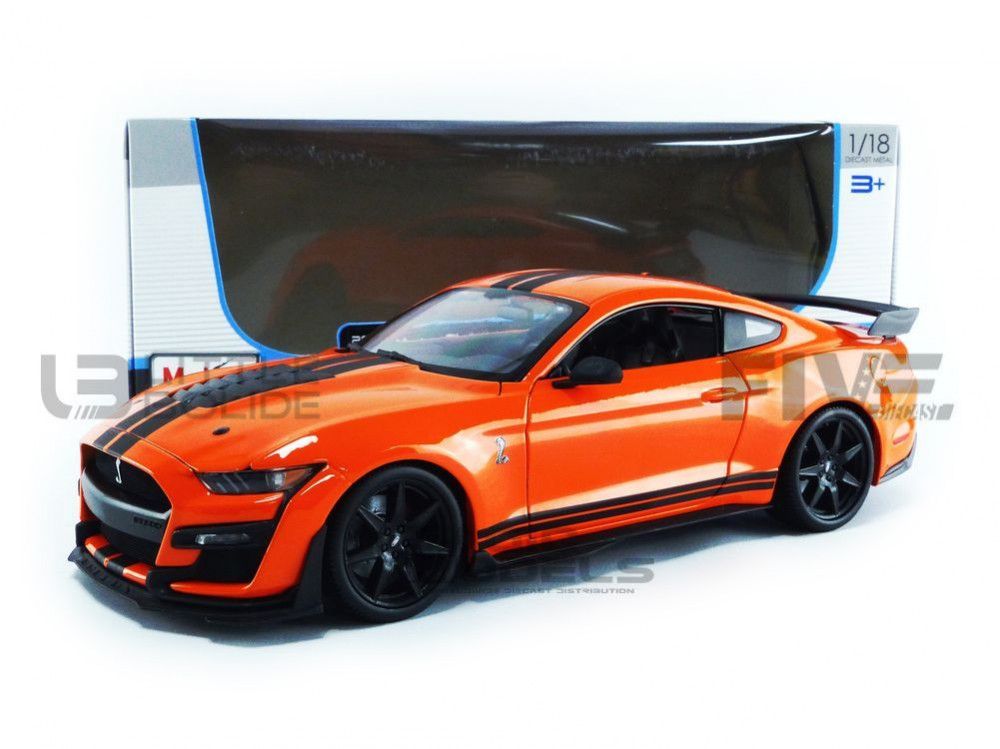 MAISTO 1/18 31388OR FORD SHELBY GT500 MUSTANG 2020 diecast