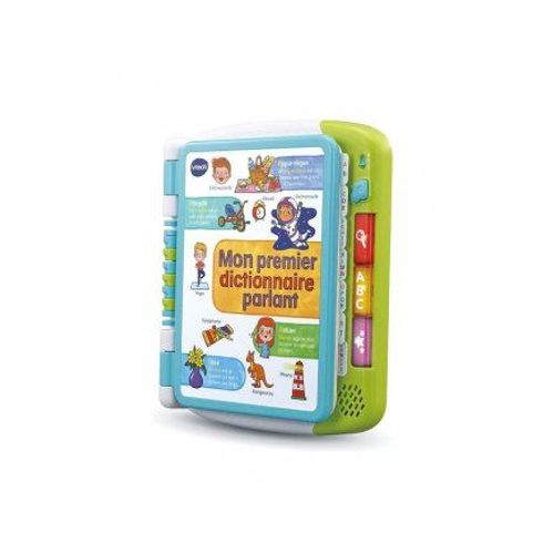 Mon Premier Dictionnaire Parlant 3-6 Ans - 14 Pages, 207 Mots - Vocabulaire, Lettres Sons, Jeu Quiz - Jeu Educatif Interactif