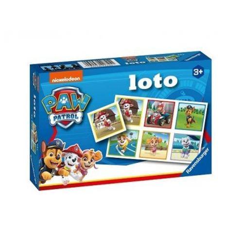 Loto Pat Patrouille 24 Cartes, 4 Planches - Heros Ryder, Stella, Marcus, Everest, Etc. - Jeu Educatif Classique - Enfant 3 Ans