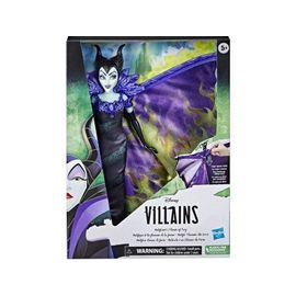 Coffret Disney : Poupee Maléfique 30 Cm - Set Poupée Mannequin Princesse Les Villains + 1 Carte Animaux - Collector