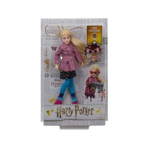 Coffret Harry Potter : Luna Dragonneau Avec Accessoires - Set Poupée Collector + 1 Carte Offerte - Figurine