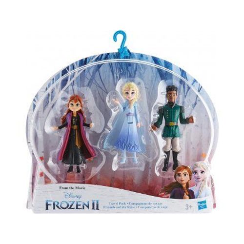 Coffret Poupee Reine Des Neiges Ii : Princesse Elsa Anna Mattias - Set Collection 3 Mini Poupees Mannequins Et 1 Carte Offerte