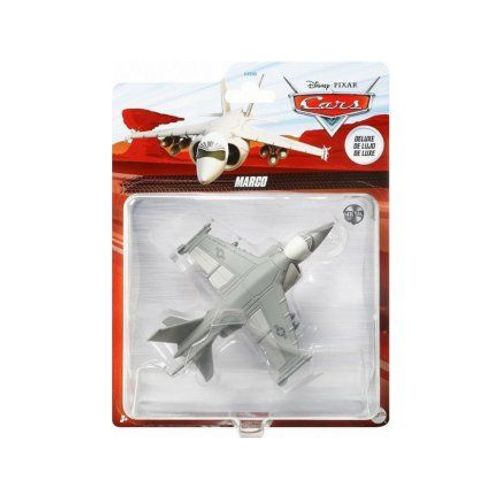 Coffret Cars Deluxe : Avion Gris Marco - Set Véhicule Miniature + 1 Carte Offerte - Disney