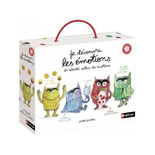 Coffret Emotions 10 Activites Enfant 3-7 Ans - Pour Decouvrir, Nommer, Apprivoiser - Education Positive - Set Jeu Educatif Et Carte
