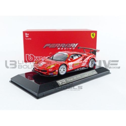 Bburago 1/43 36301r Ferrari 488 Gte - Daytona 24h 2017 Diecast Modelcar-Bburago