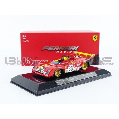 Bburago 1/43 36302r Ferrari 312 P - 1972 Diecast Modelcar-Bburago