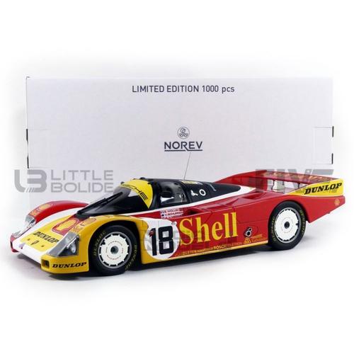 Norev 1/18 187414 Porsche 962 C Shell - Le Mans 1988 Diecast Modelcar-Norev