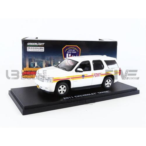 Greenlight Collectibles 1/43 86189 Chevrolet Tahoe - Official Fire Department City Of New York Diecast Modelcar-Greenlight