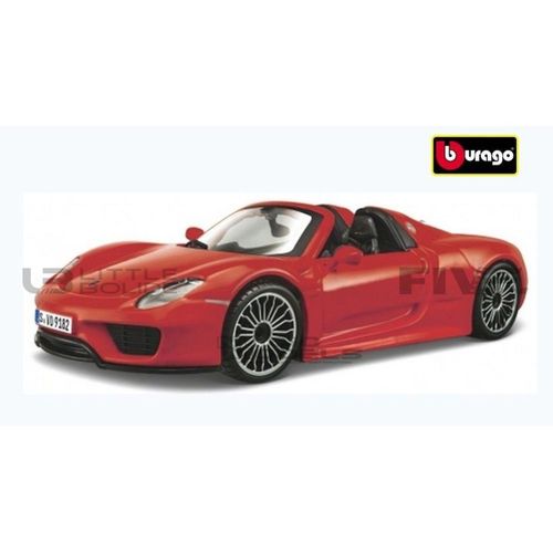 Bburago 1/24 21076r Porsche 918 Spyder - 2015 Diecast Modelcar-Bburago